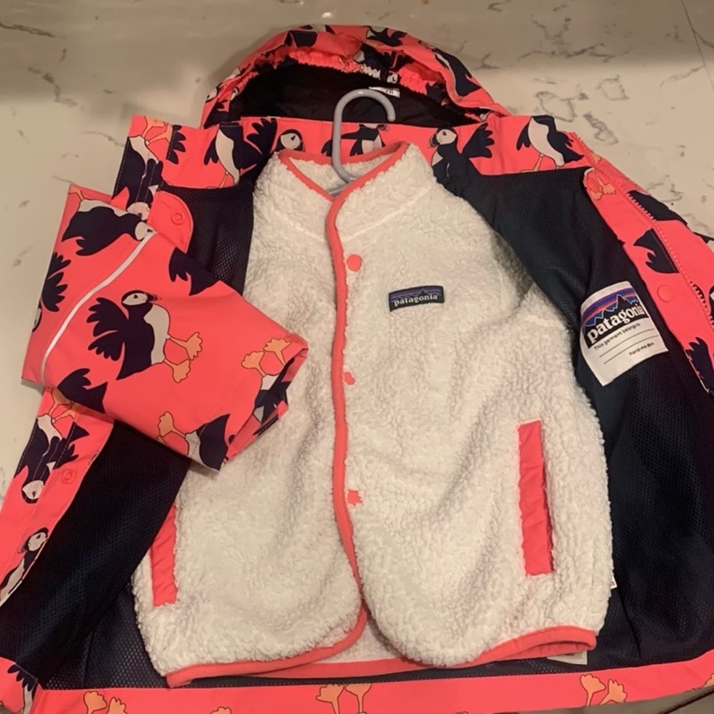 Patagonia (3T) All seasons 3-in-1 - Puff Puff: Range Pink